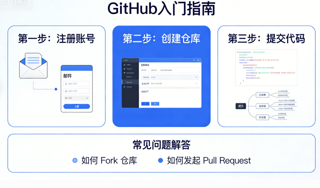 GitHub入门指南｜从0到1，轻松解锁程序员的“代码云端仓库”
